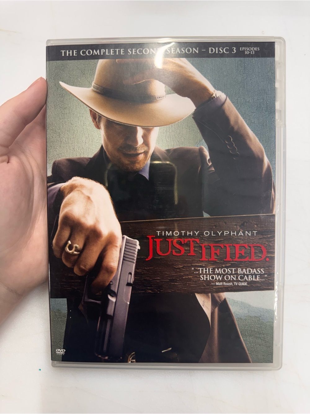 Justified Season 3 Episodes 10-13 (DVD) Tested, Working